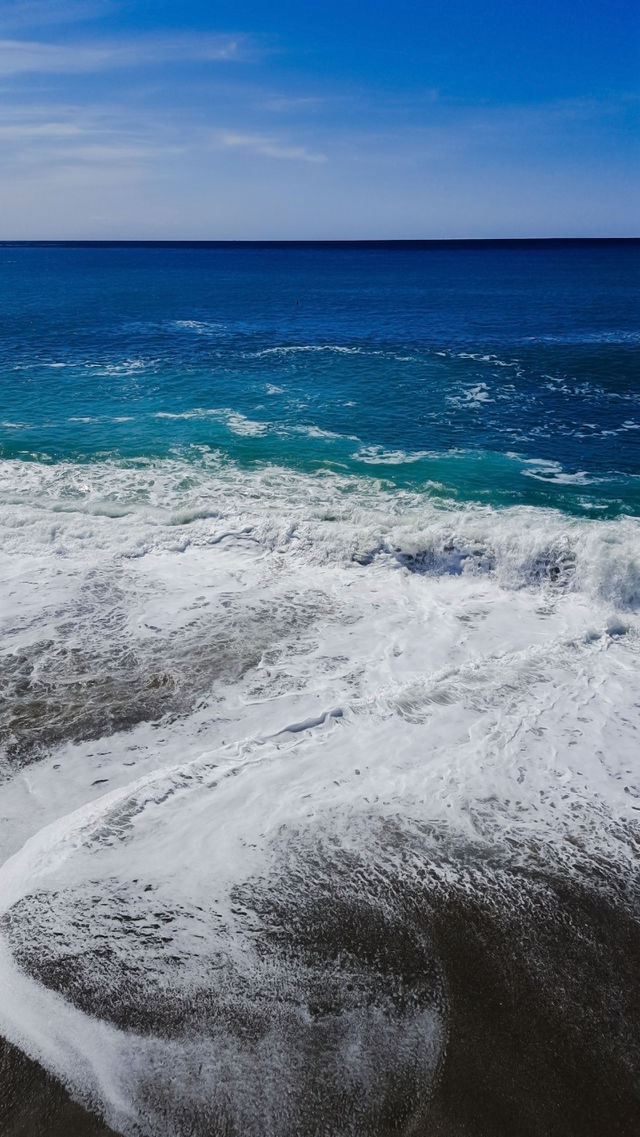 Seascape in Deiva marina in Italy