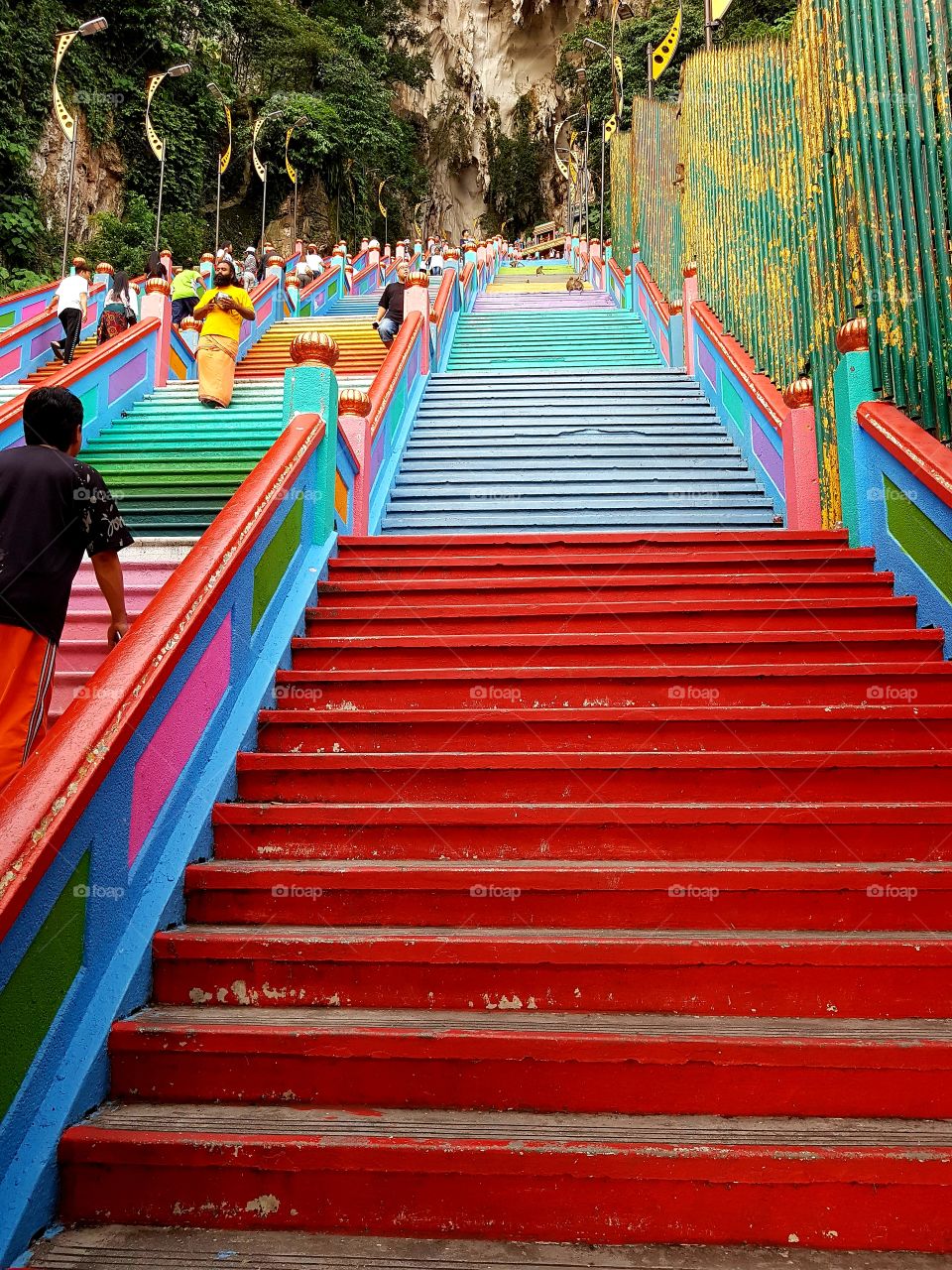 stairs in Batu Caves