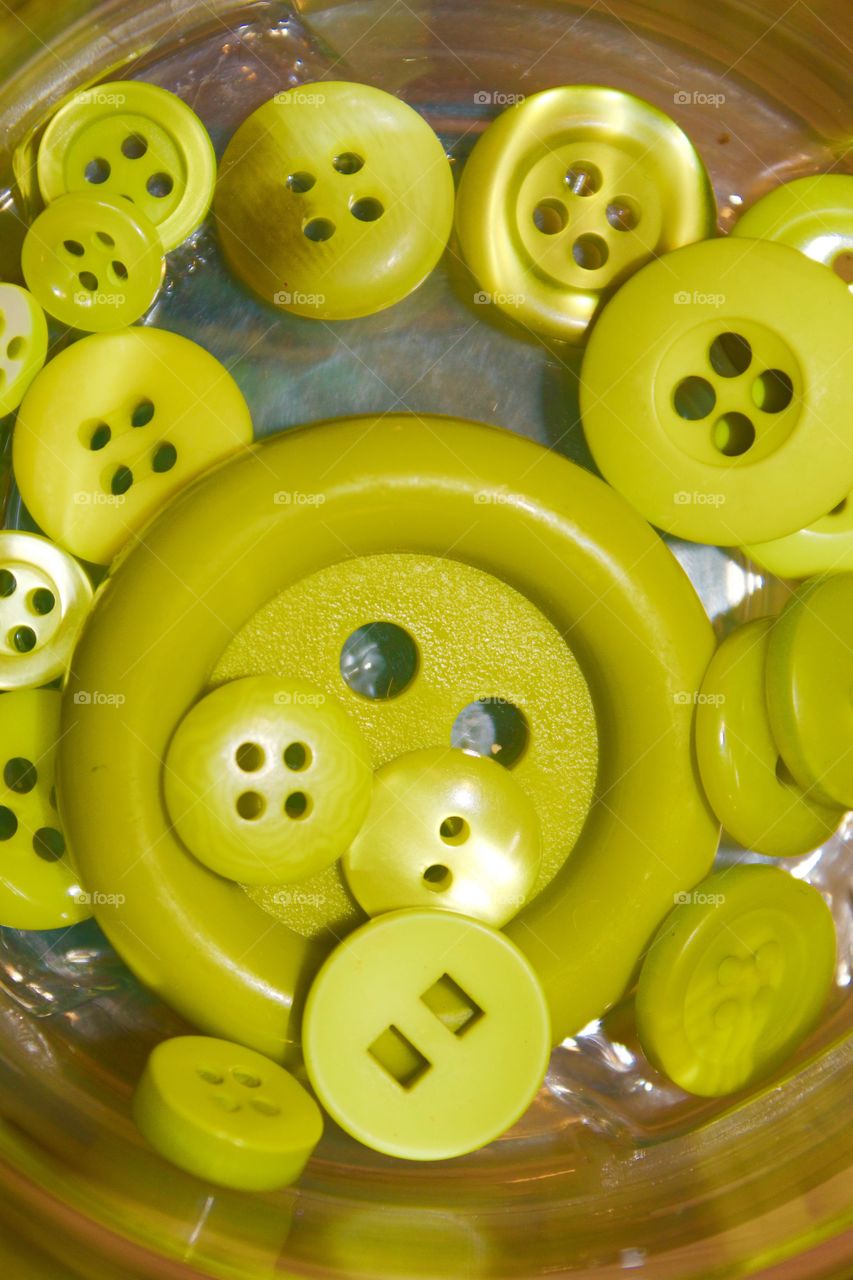 Green buttons