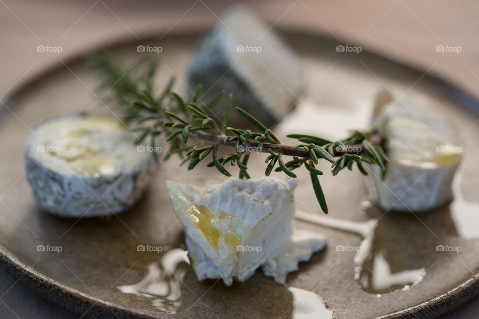 Soft Cheese with Rosemary