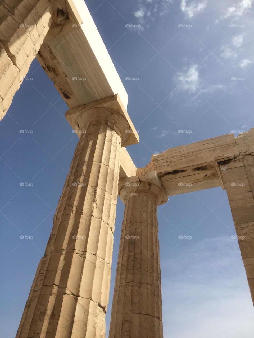 Athene’s temple in the achropolis