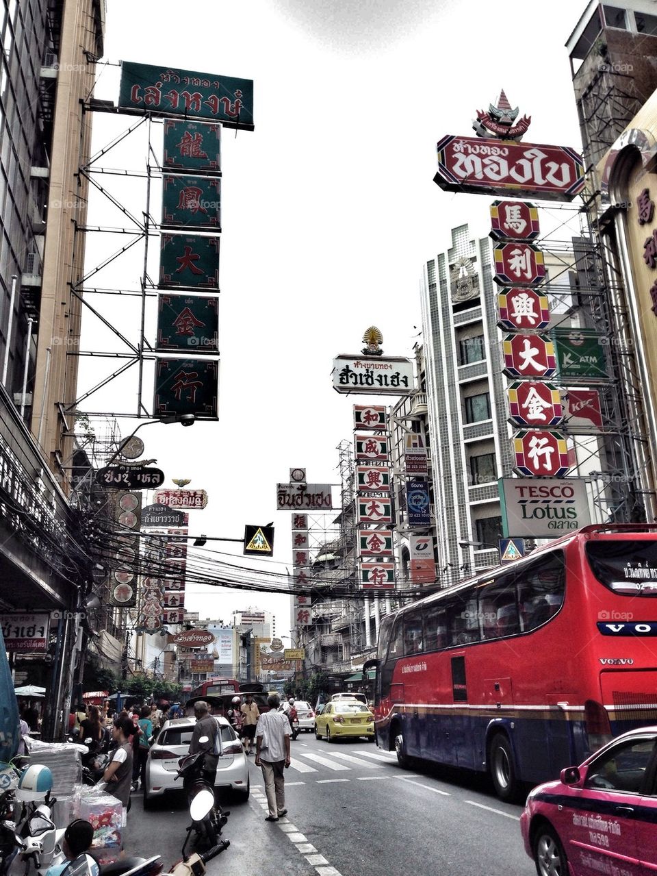 China town in Bangkok, Thailand
