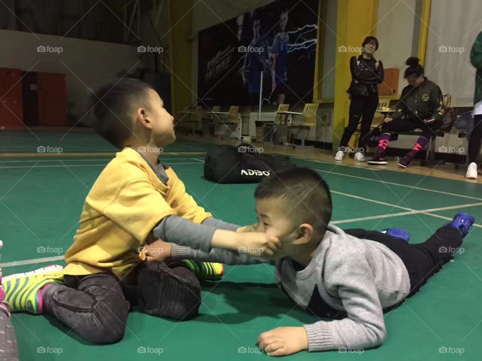 wrestler—first time in the class 