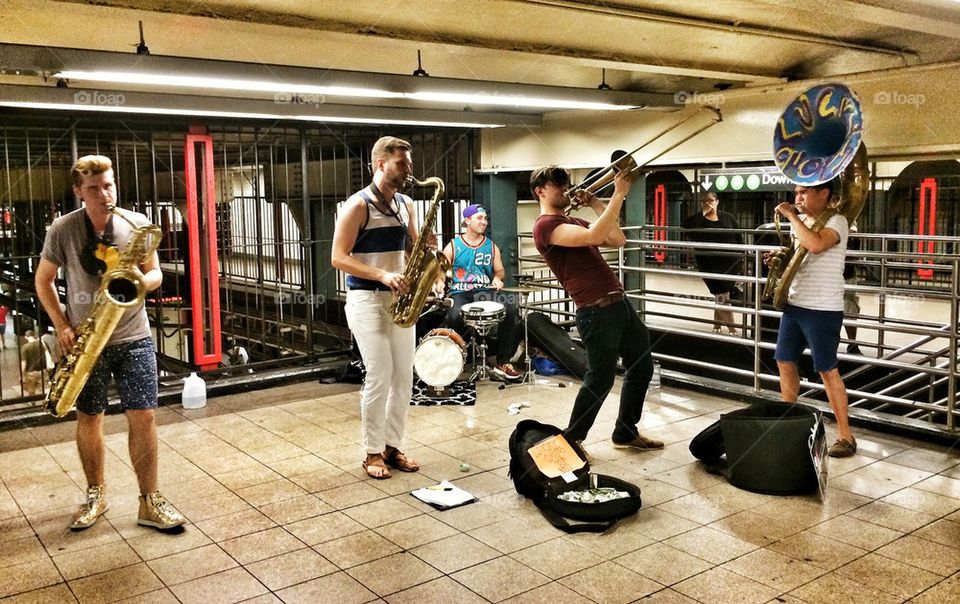 Subway Performers