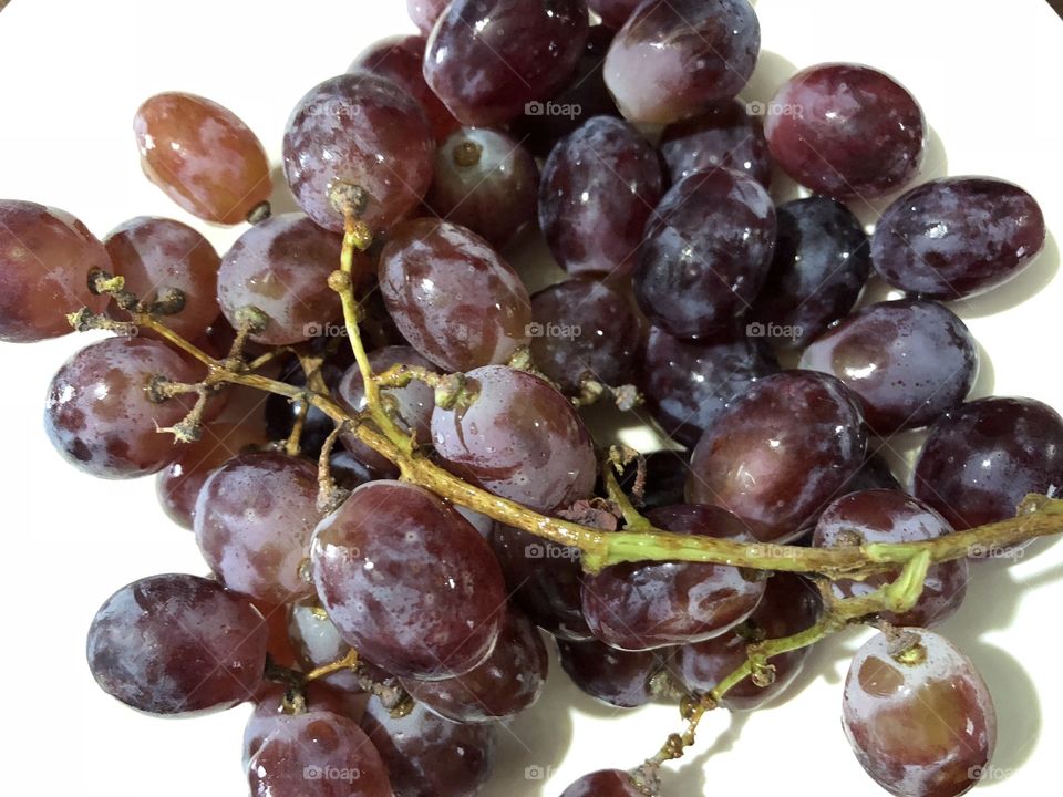 Yummy bunch of grapes