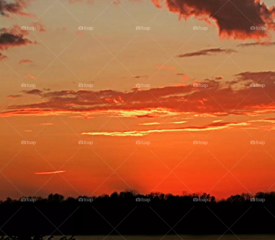 Brilliant sky