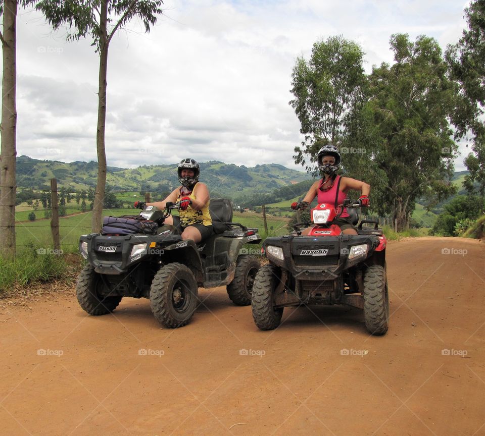 passeio de quadriciclo