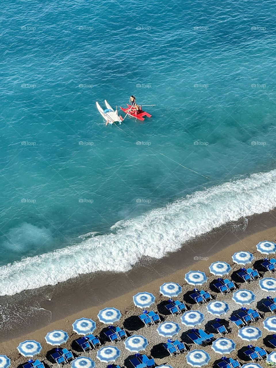 Beach umbrellas