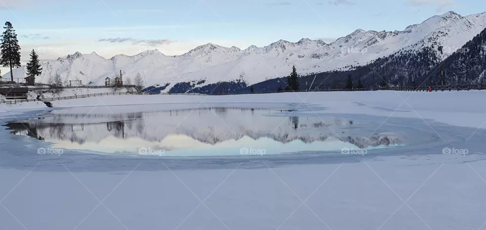 beautiful winter landscape
