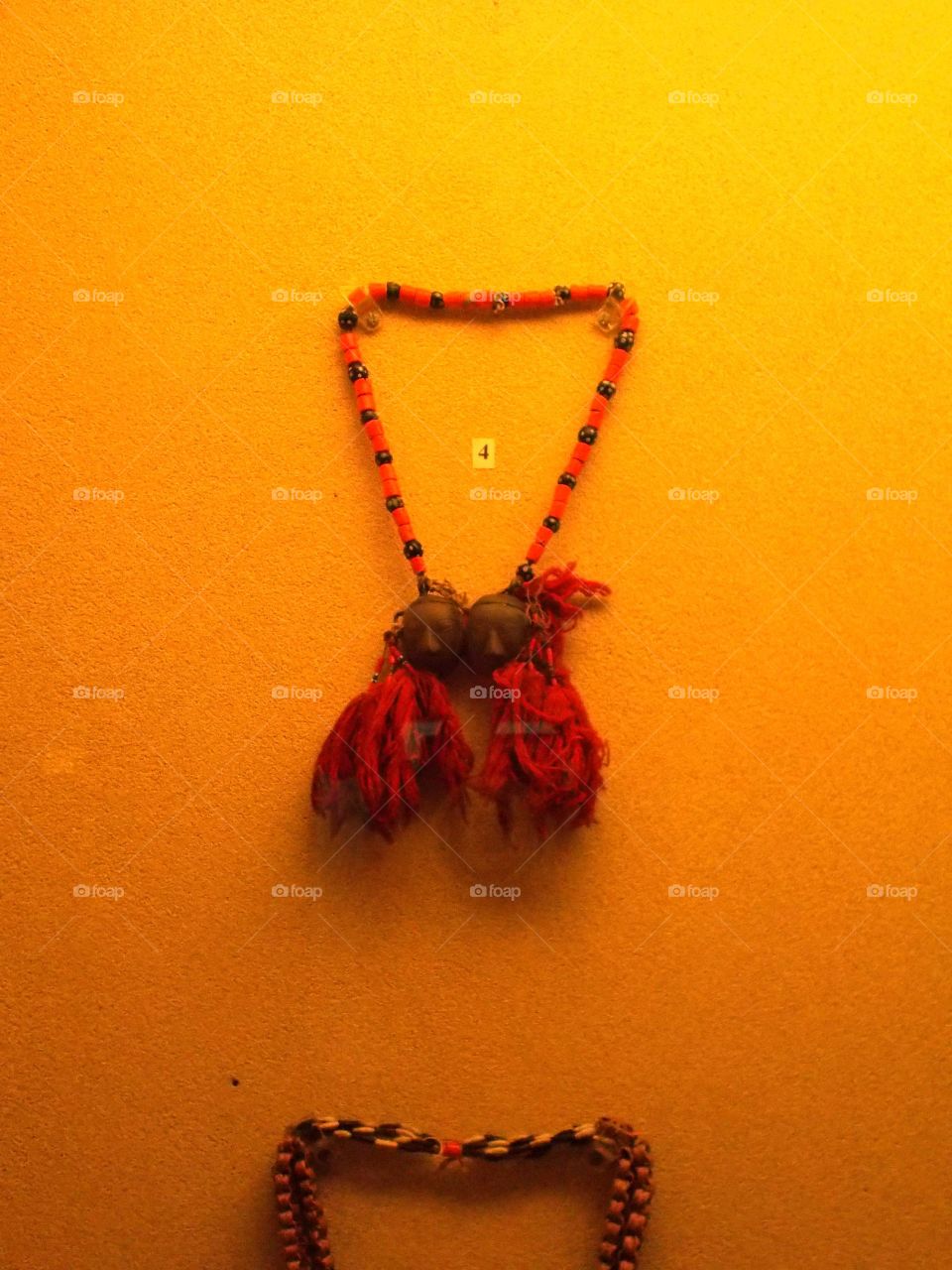 Grace In Form : a tribal necklace from northeast India (courtesy : JN.Nehru State Museum Itanagar)
