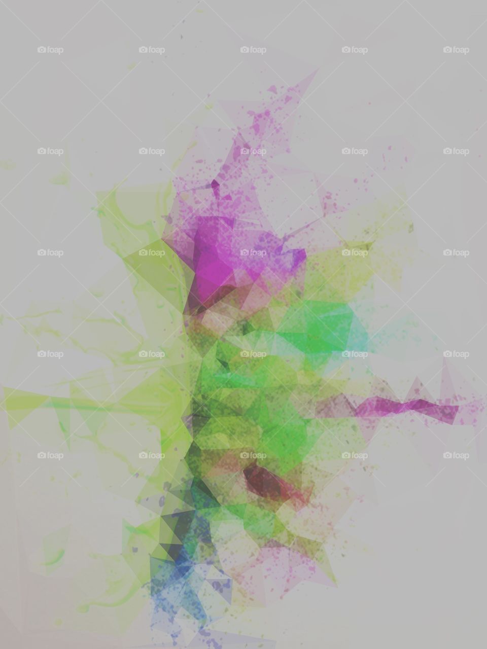 Artistic clash of colour