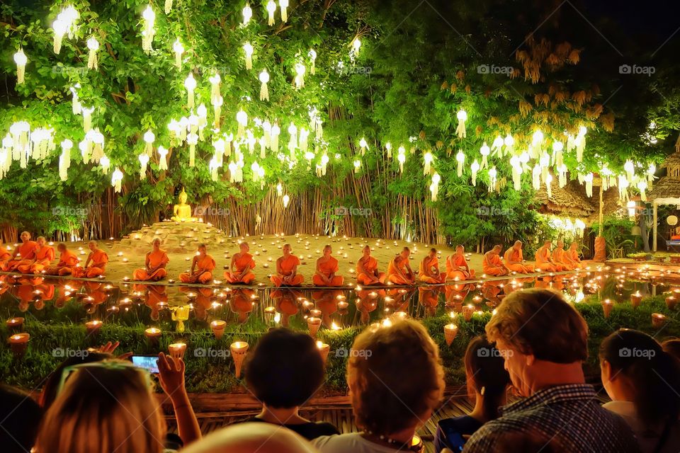 Loy kratong festival ,Thailand