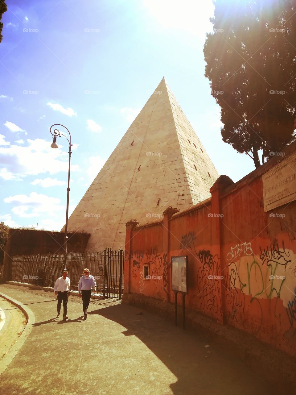 Pyramid in Rome