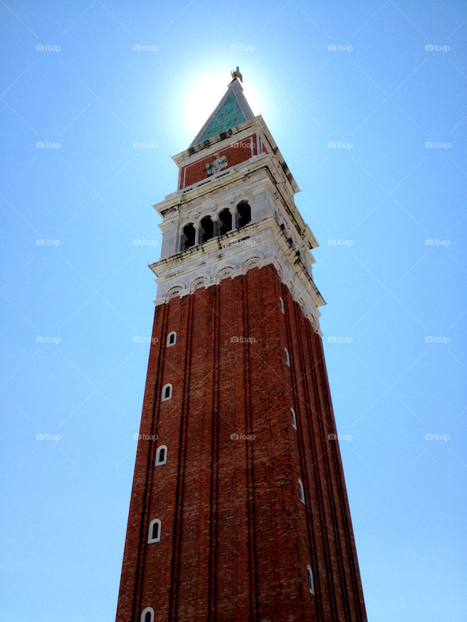 italy square tower venice by dannytwotaps