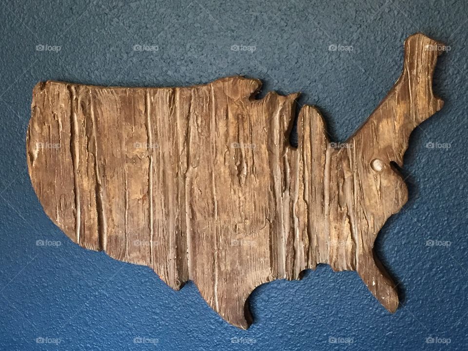 Wood US Map