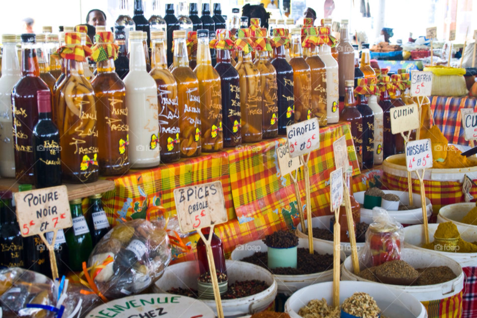 spices oil market fair by chrille_b
