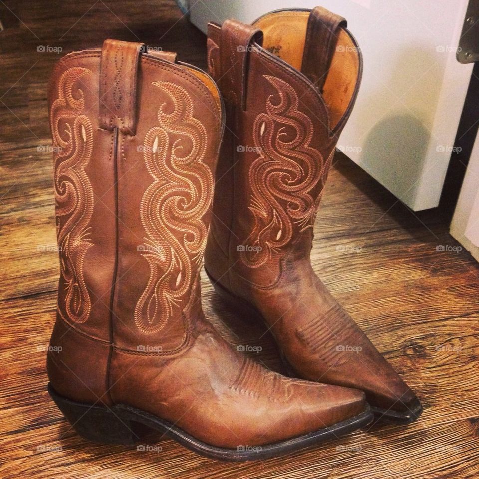 These boots