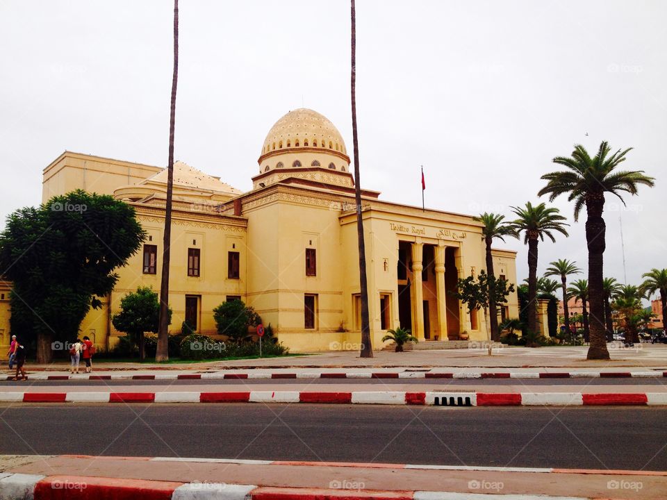 Royal theatre in Marrakech 