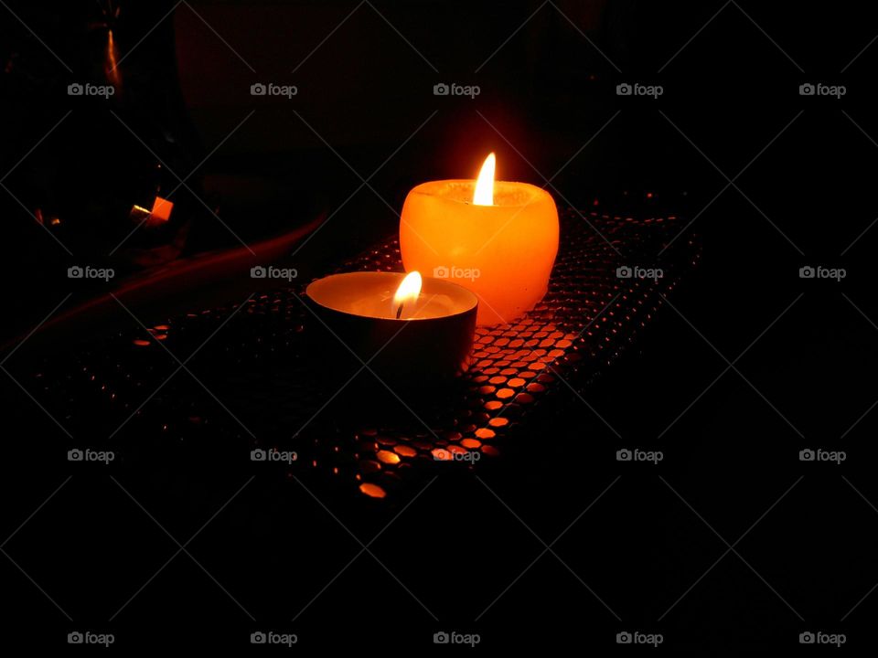 Candle, Candlelight, Flame, Insubstantial, Wax