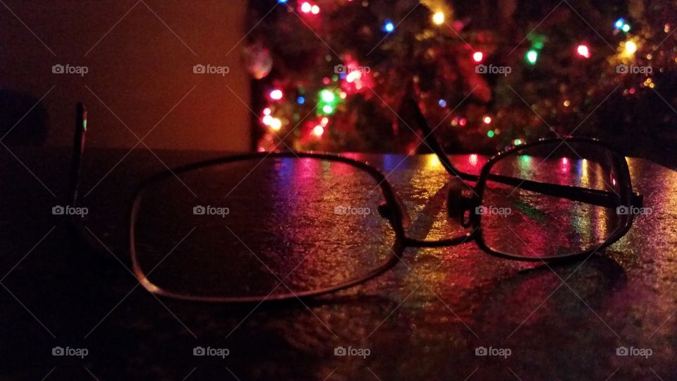 Close-up of a eyeglasses