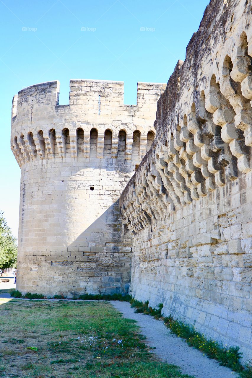 Avignon, medieval town