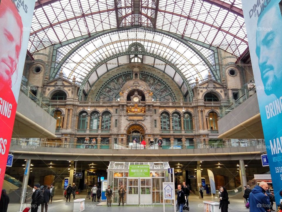 Antwerp central station