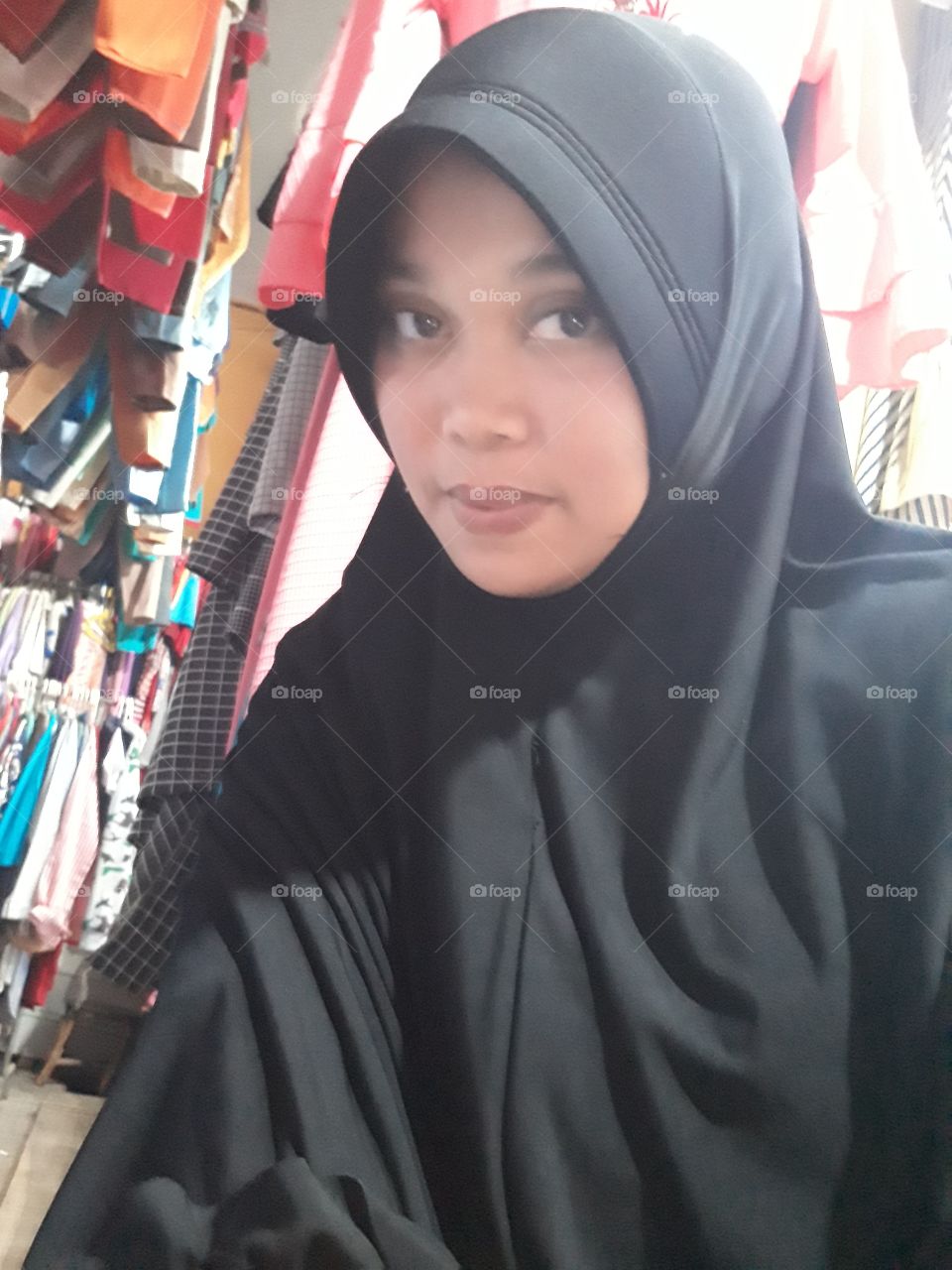 hijab local lady
