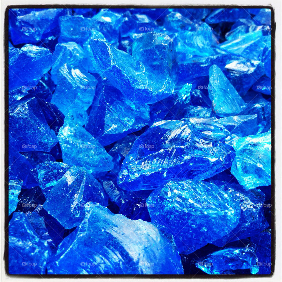 blue clear stones rocks by katarina.bajric