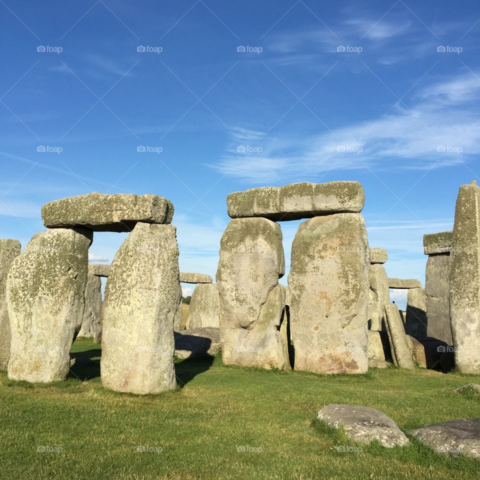 Stonehenge columns