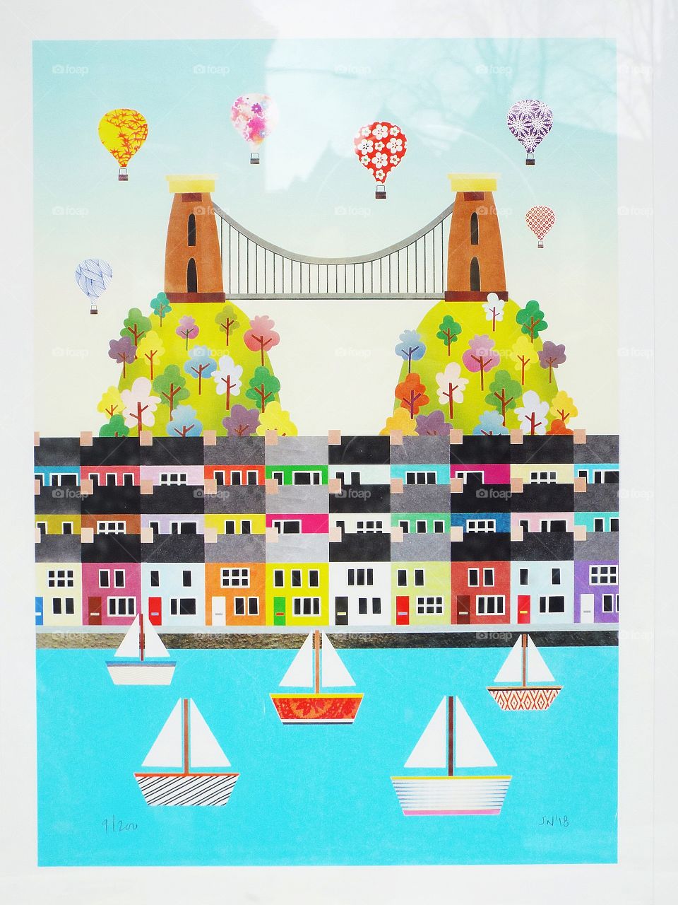 Painting of Bristol - UK