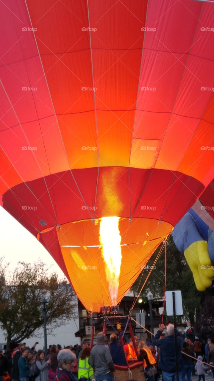 Durango Balloon Glow - Flame