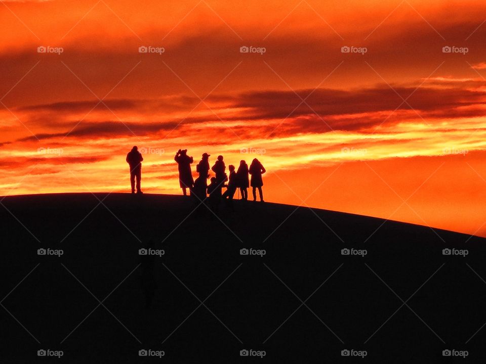 On top of the dunes