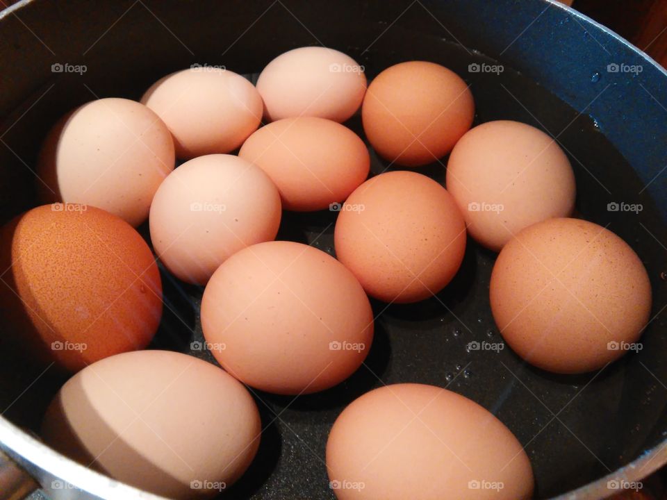 healthy lunch in the making