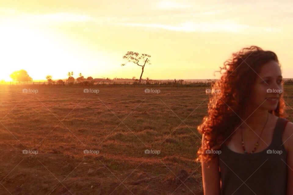 Sunset in Brazil