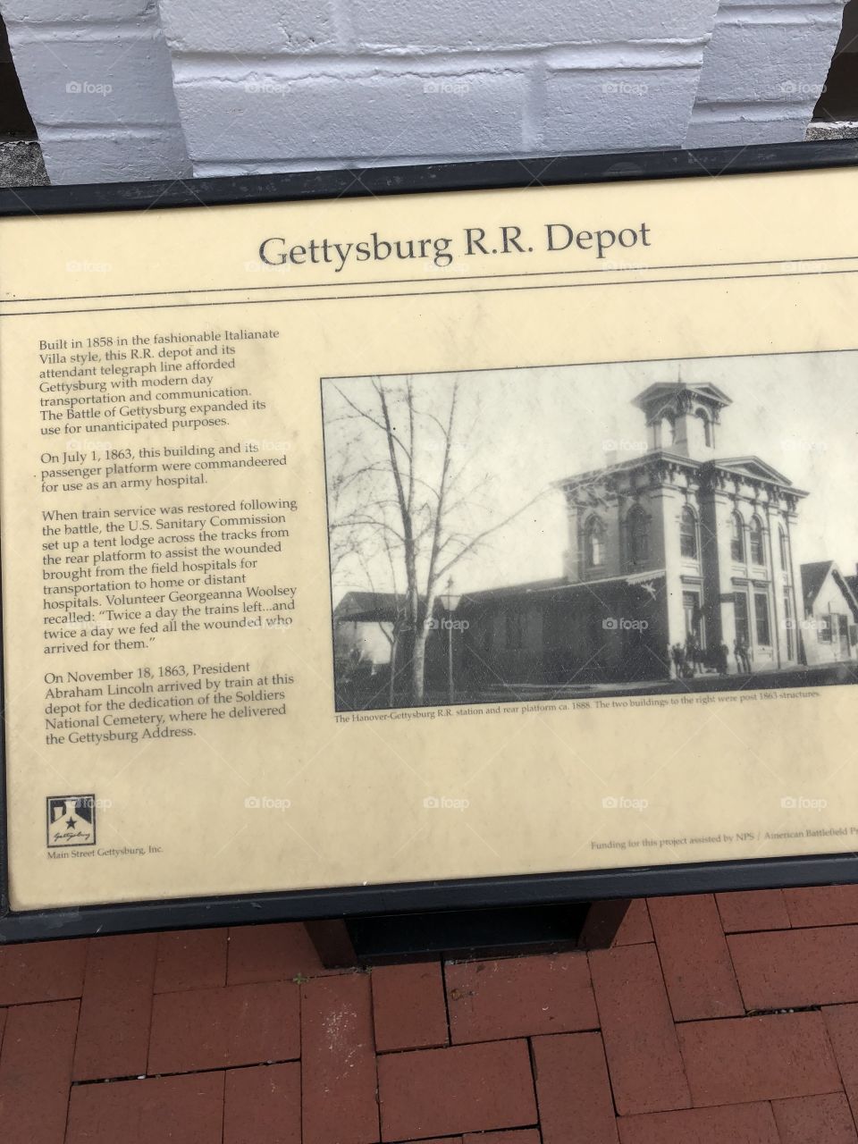 Gettysburg Railroad Depot