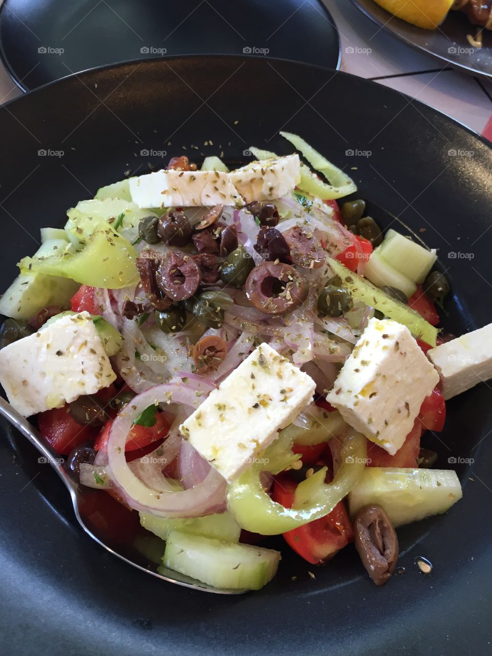 Traditional greek salad