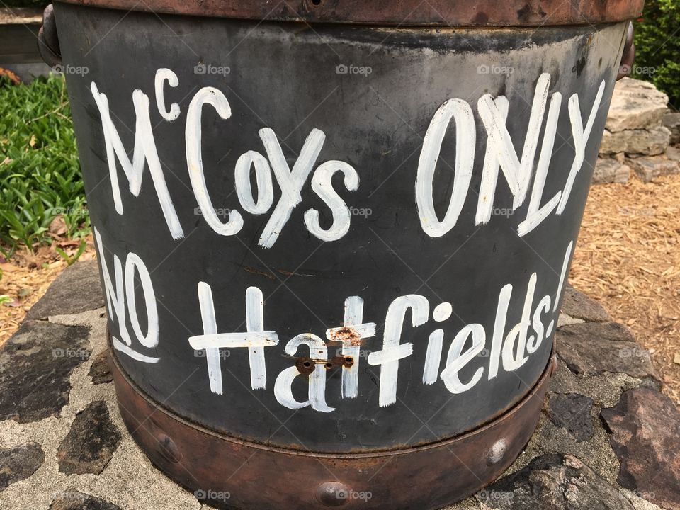Message on a Barrel