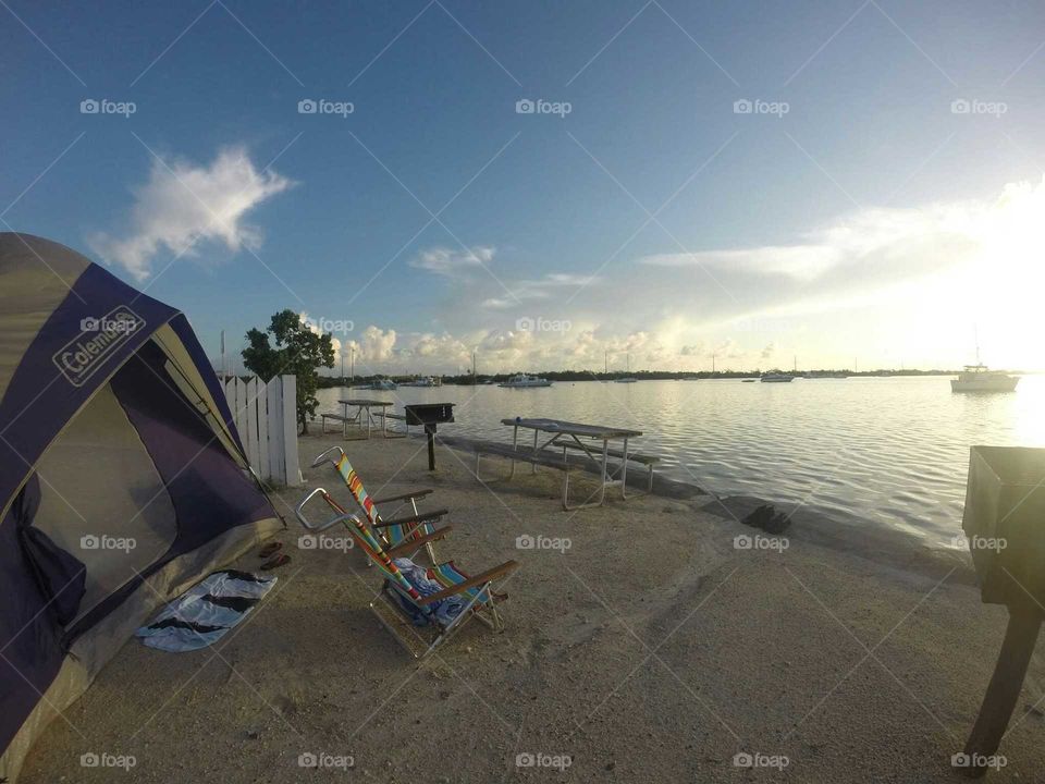 Key West campsite