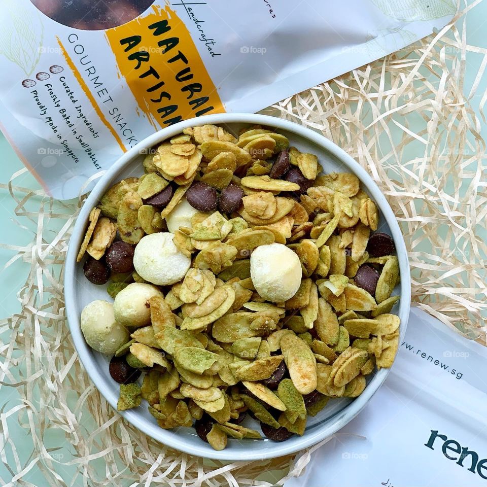 Gourmet baked snacks