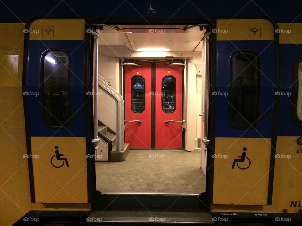 Train door