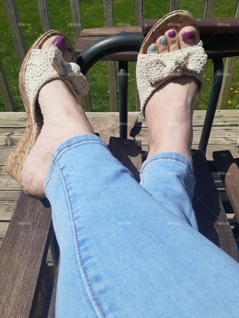 Relaxing in Wedges