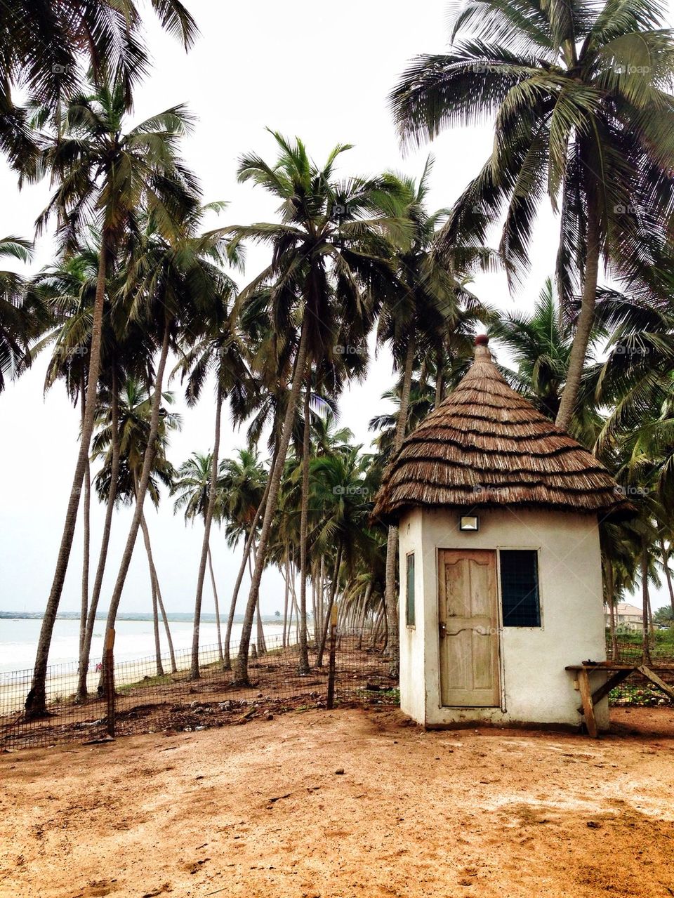 Beach hut