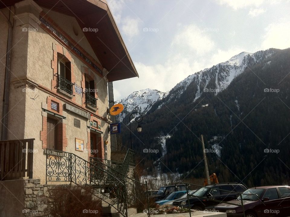 French Post Office in The Alps
