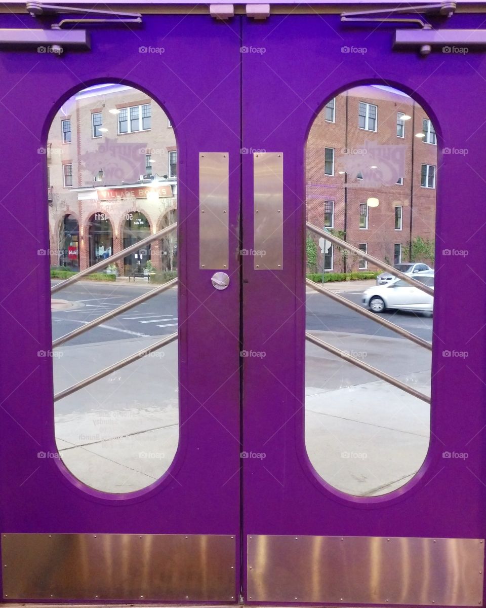 Purple Doors