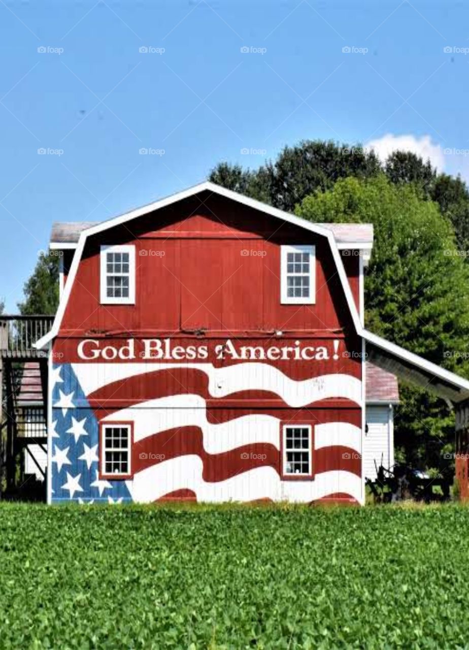 all American barn