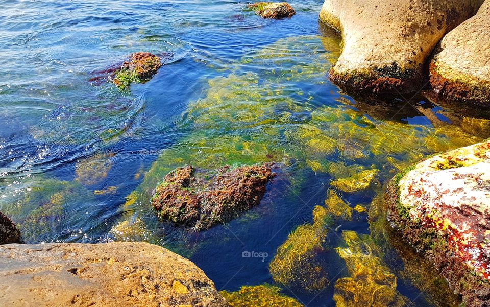 Black Sea at Constanta in September 2017