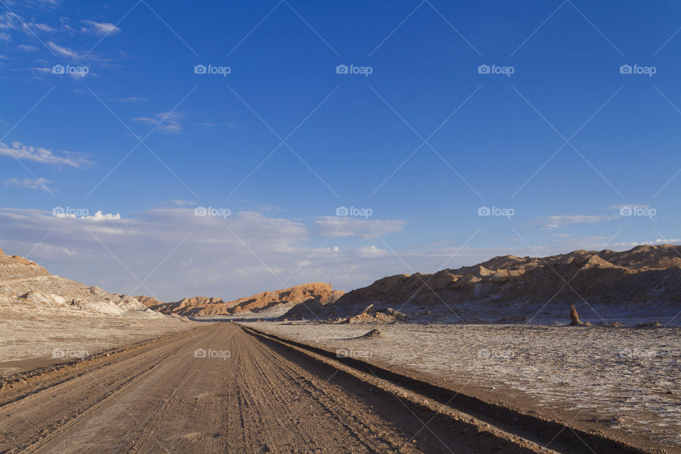 Atacama Desert in Chile.