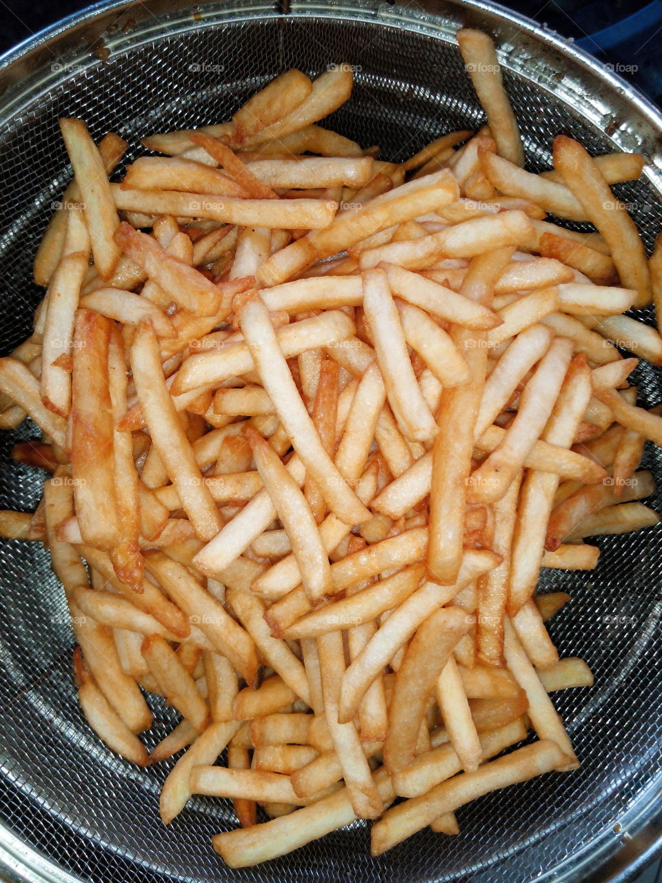 French fries. fried potatoes