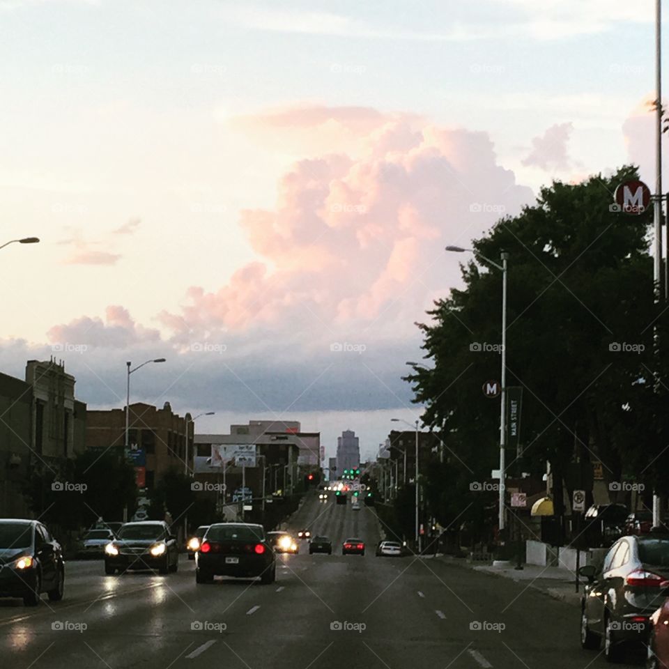 Big sky in Kansas City 