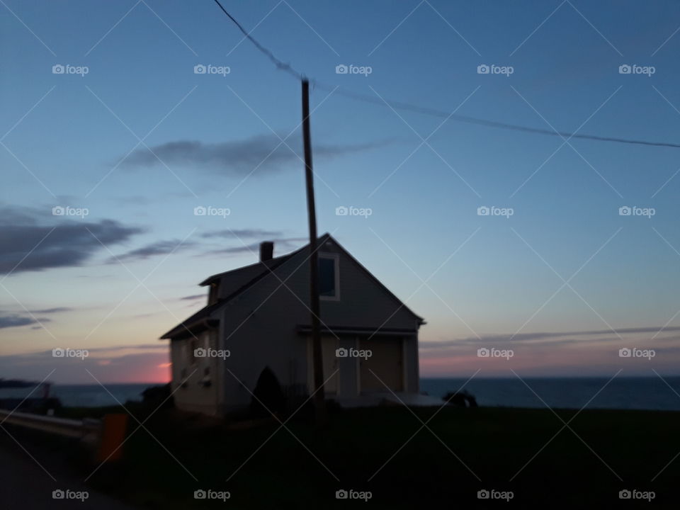 another sunset over the lake